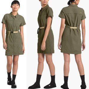 The North Face Class V Dress in Burnt Olive Green NWOT
